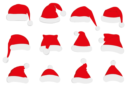 Detail Santa Hat Vector Nomer 54