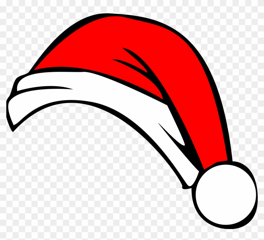 Detail Santa Hat Vector Nomer 9