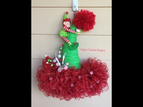 Detail Santa Hat Wreath Form Dollar Tree Nomer 16