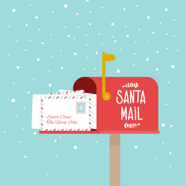 Detail Santa Mailbox Clipart Nomer 11