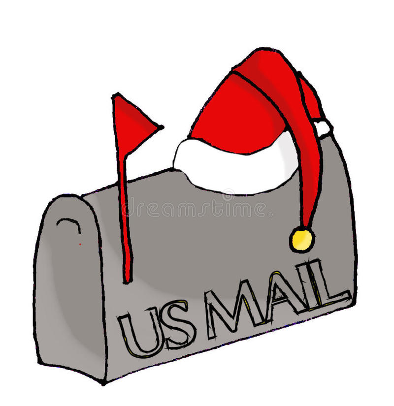 Detail Santa Mailbox Clipart Nomer 14