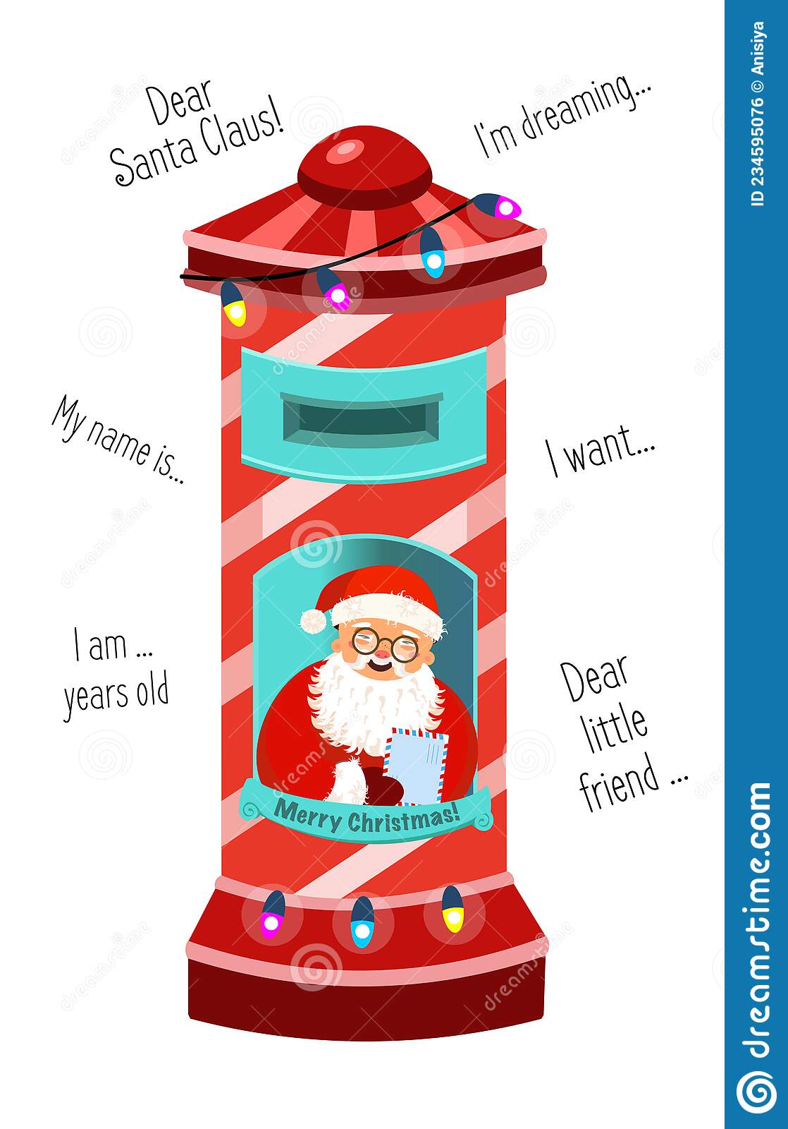 Detail Santa Mailbox Clipart Nomer 47