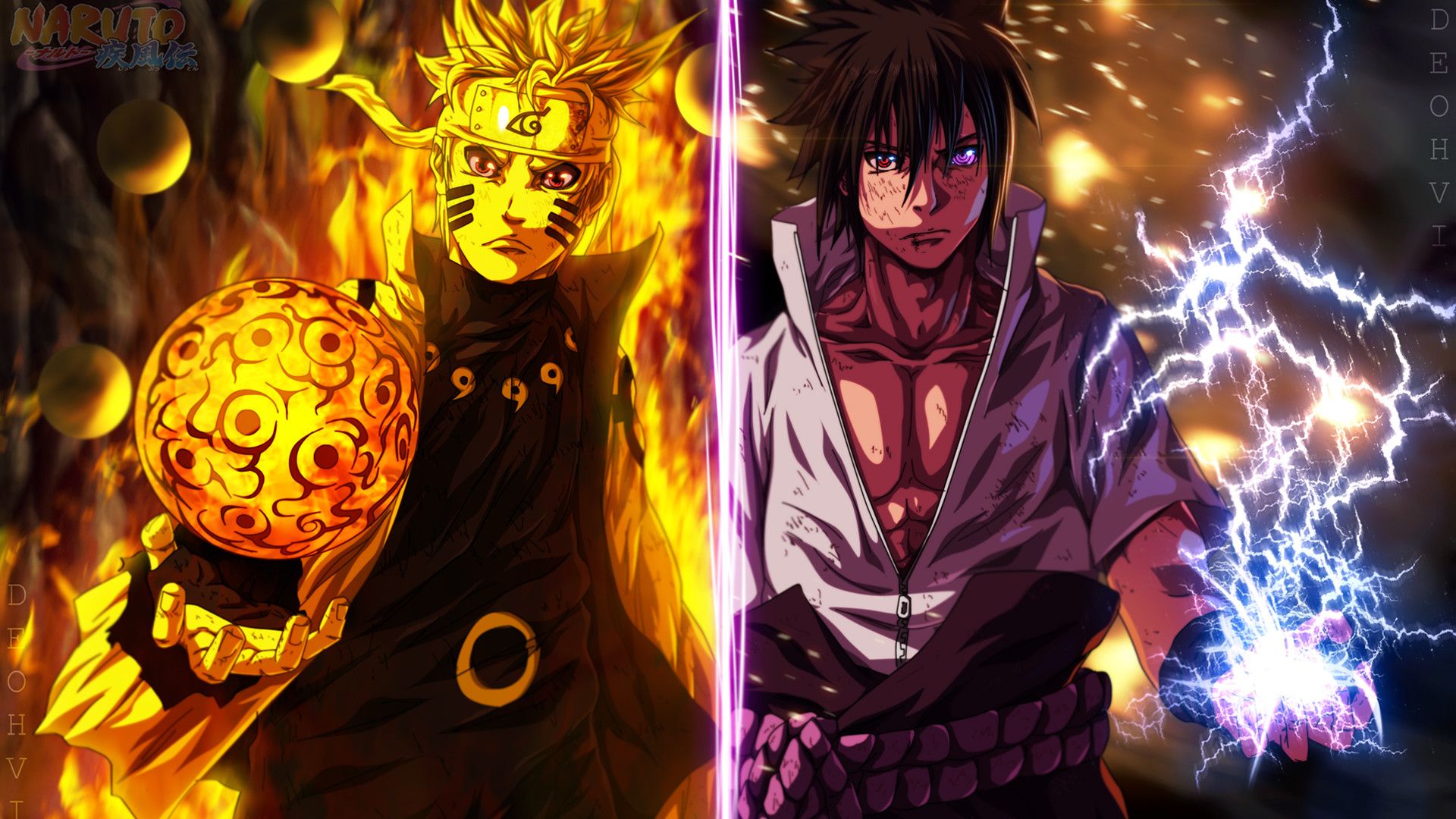 Wallpaper Naruto And Sasuke - KibrisPDR