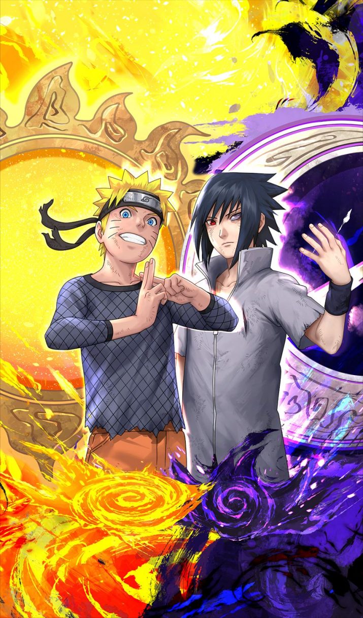 Detail Wallpaper Naruto And Sasuke Nomer 22