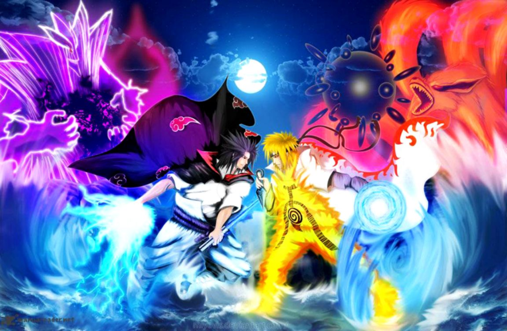 Detail Wallpaper Naruto And Sasuke Nomer 5