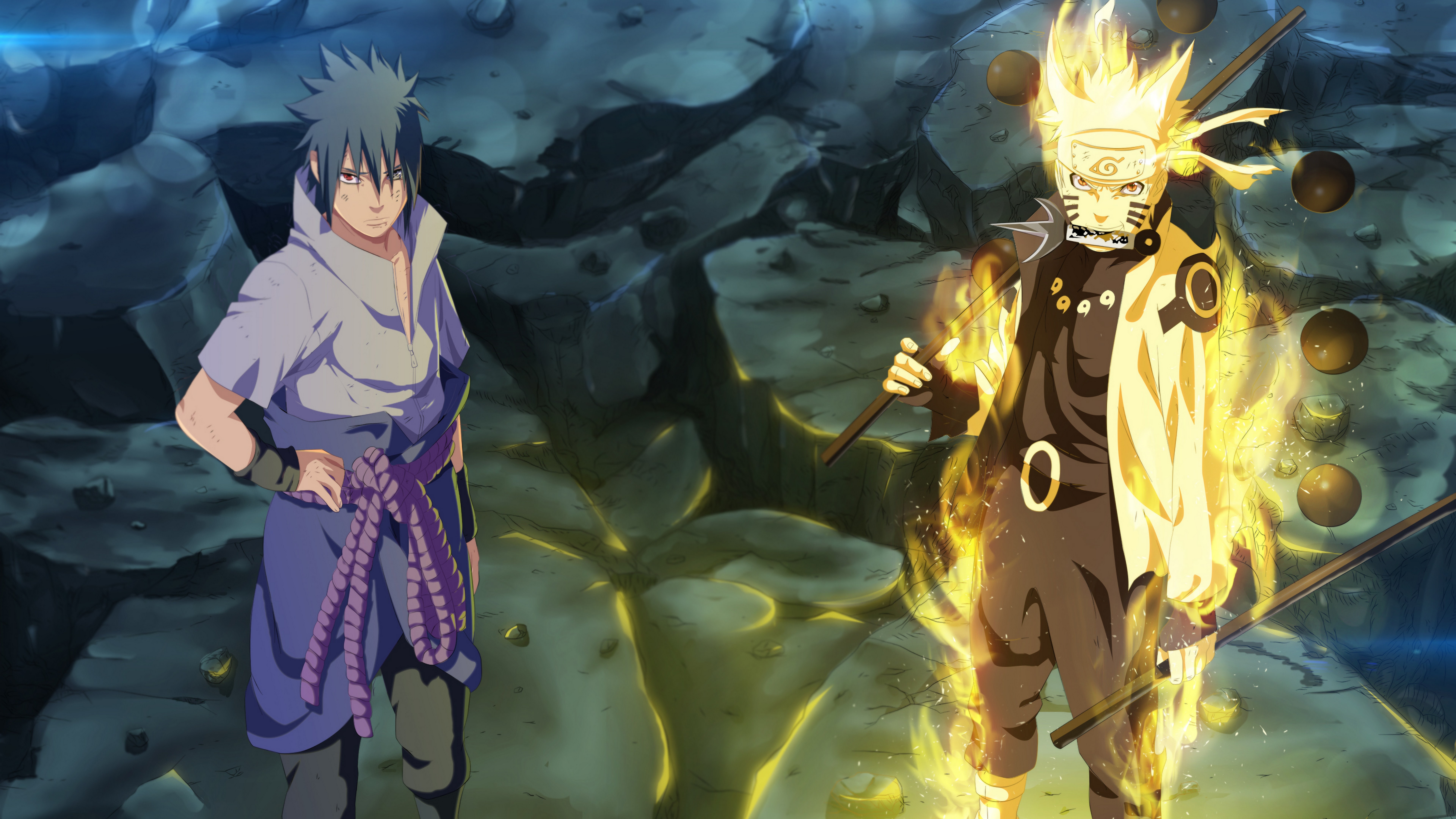 Detail Wallpaper Naruto And Sasuke Nomer 7