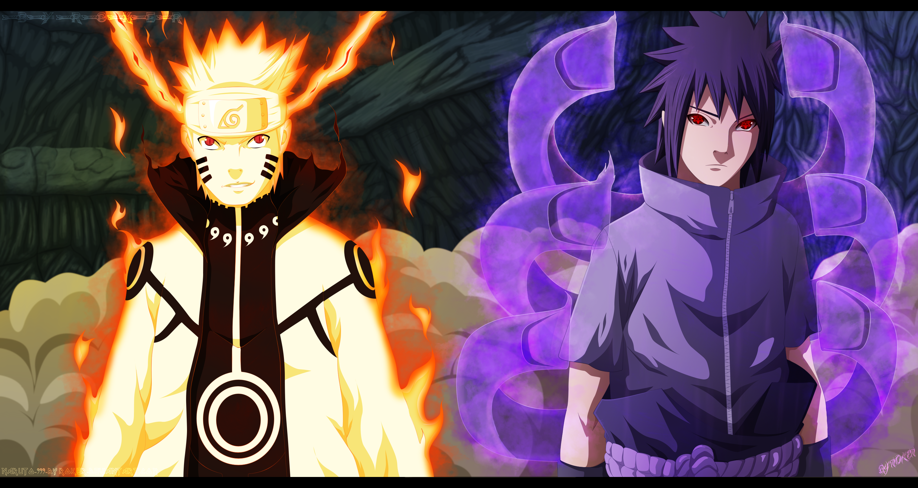 Detail Wallpaper Naruto Dan Sasuke Bergerak Nomer 20