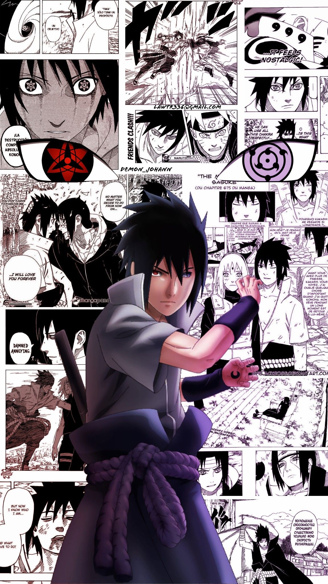 Detail Wallpaper Naruto Dan Sasuke Bergerak Nomer 53
