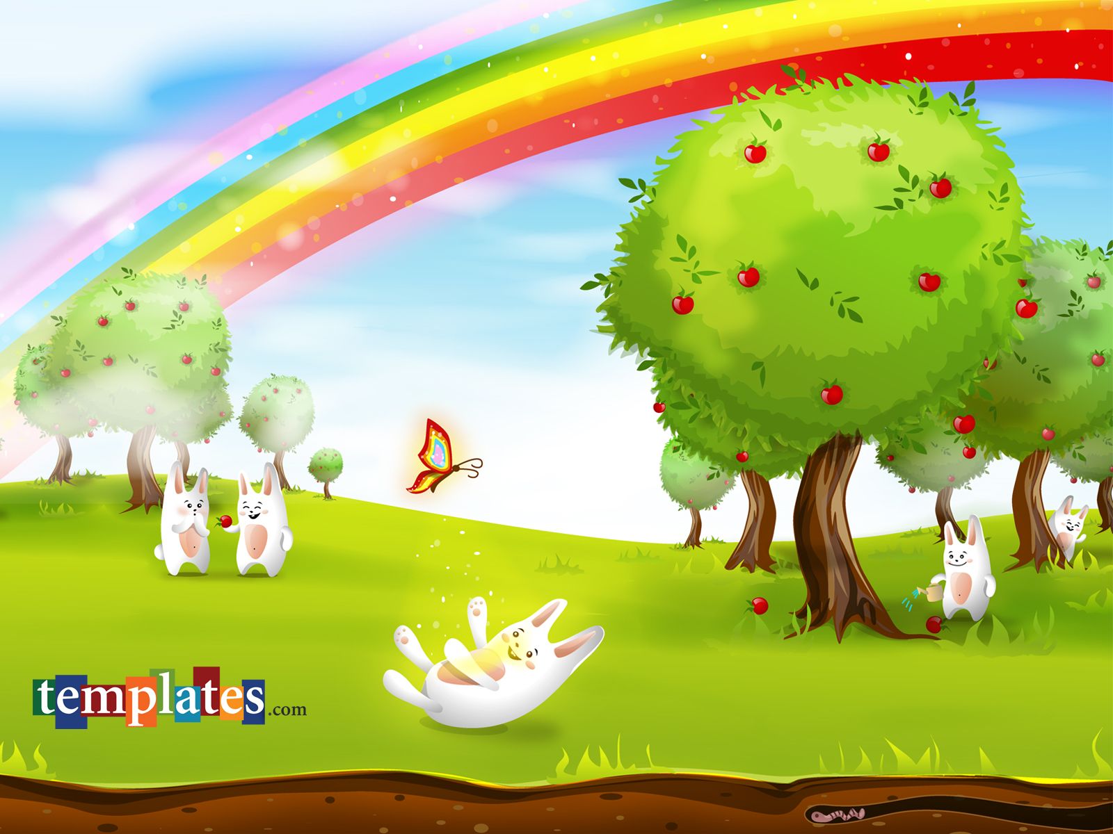 Detail Wallpaper Nature Cartoon Nomer 26