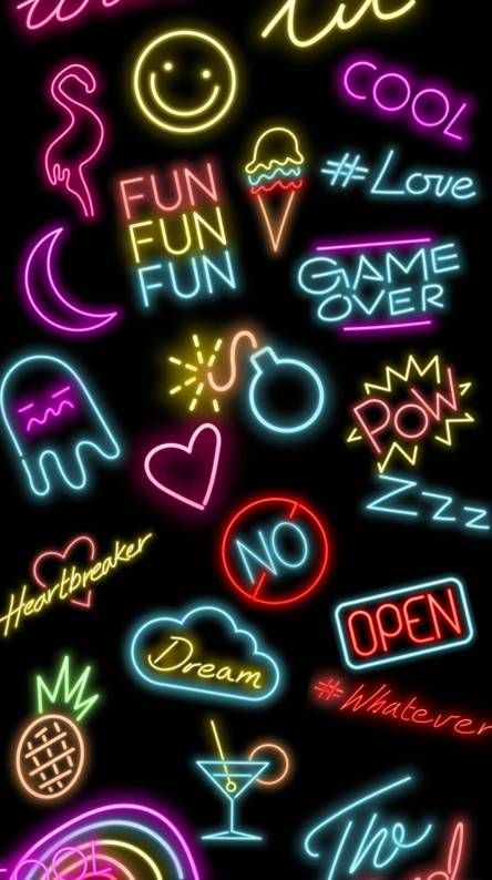 Detail Wallpaper Neon Keren Nomer 39