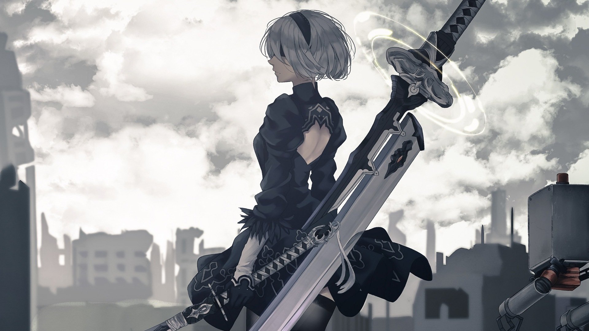 Detail Wallpaper Nier Automata Nomer 16