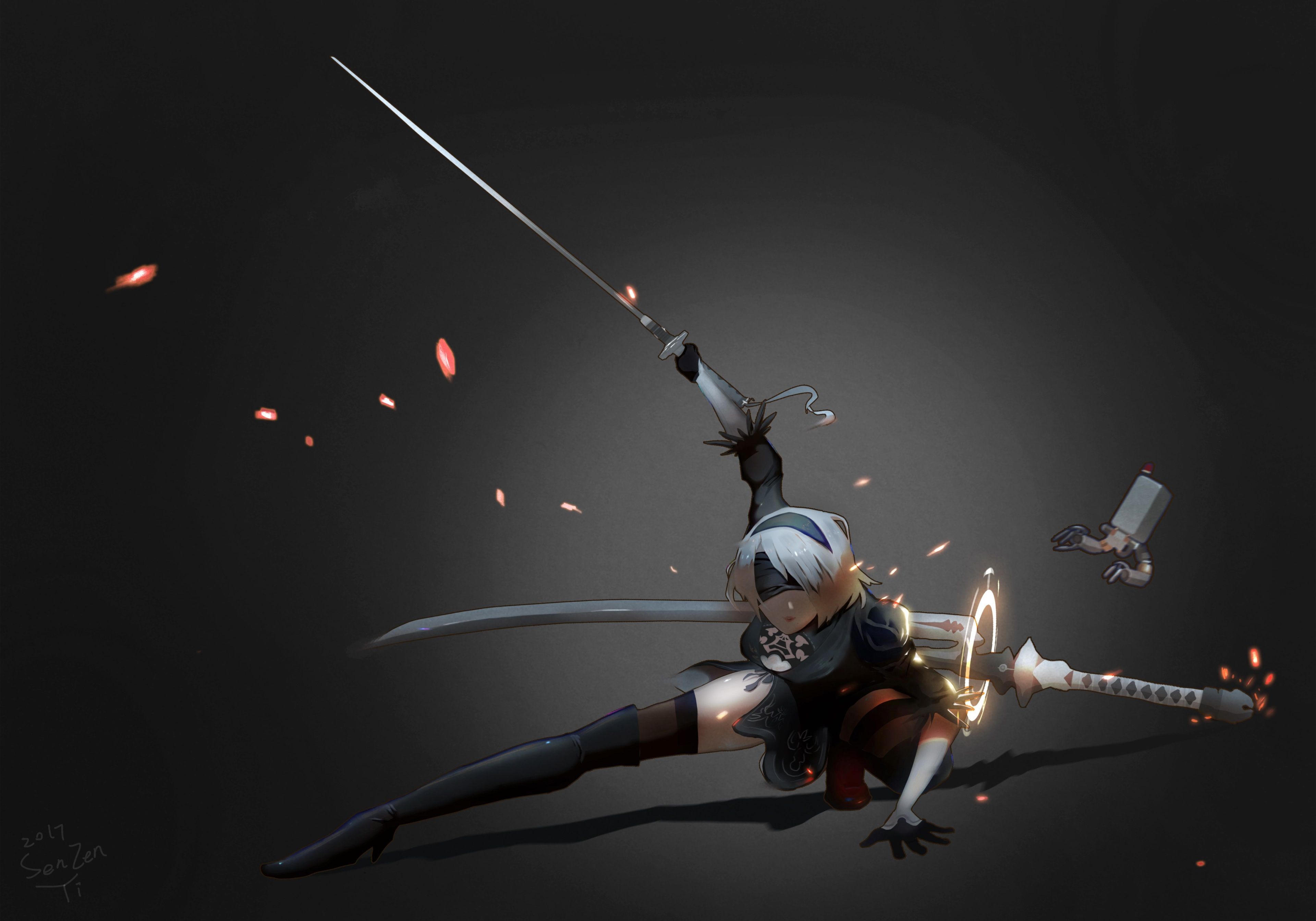 Detail Wallpaper Nier Automata Nomer 17