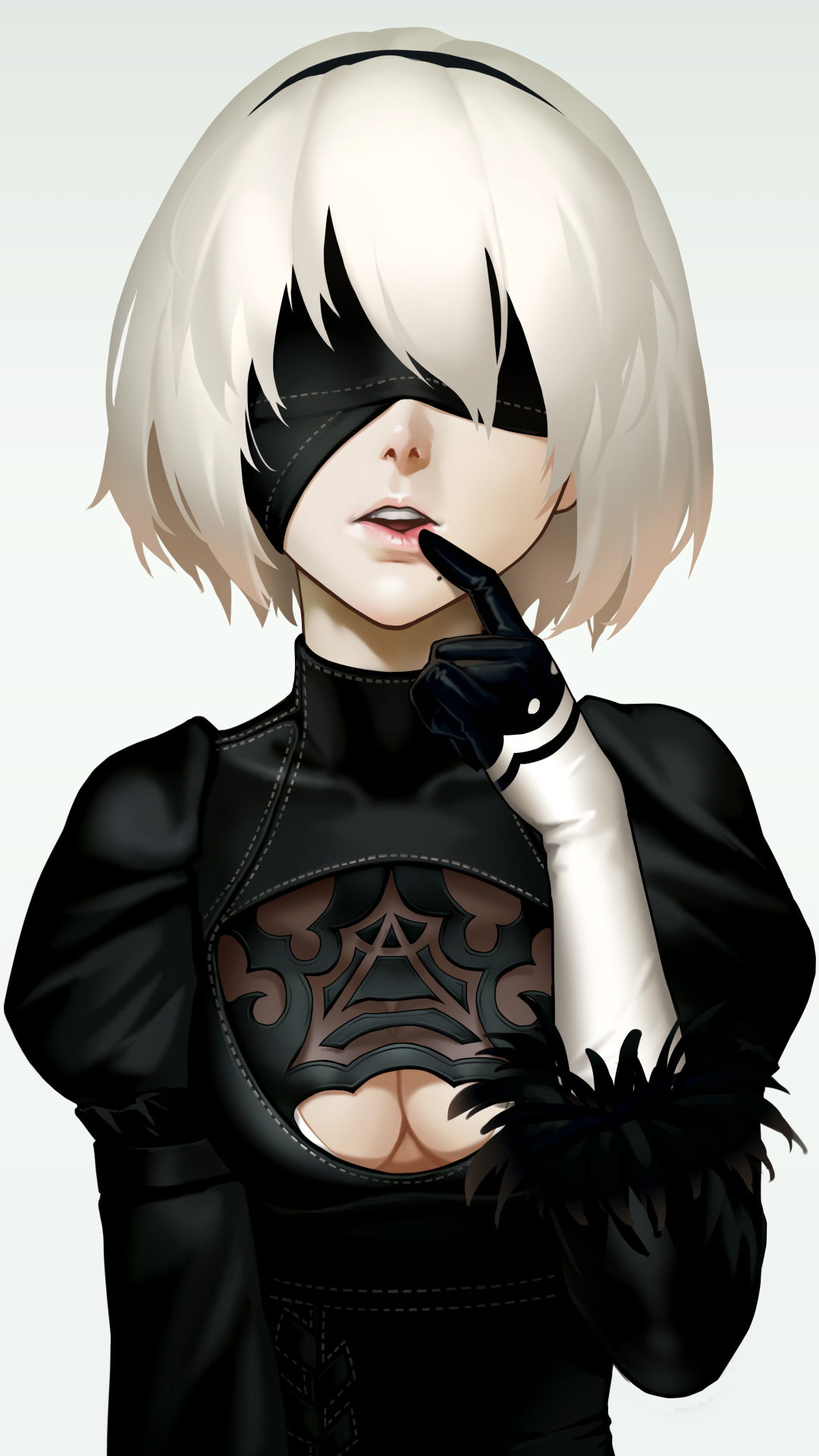 Detail Wallpaper Nier Automata 2b Fanart Nomer 12