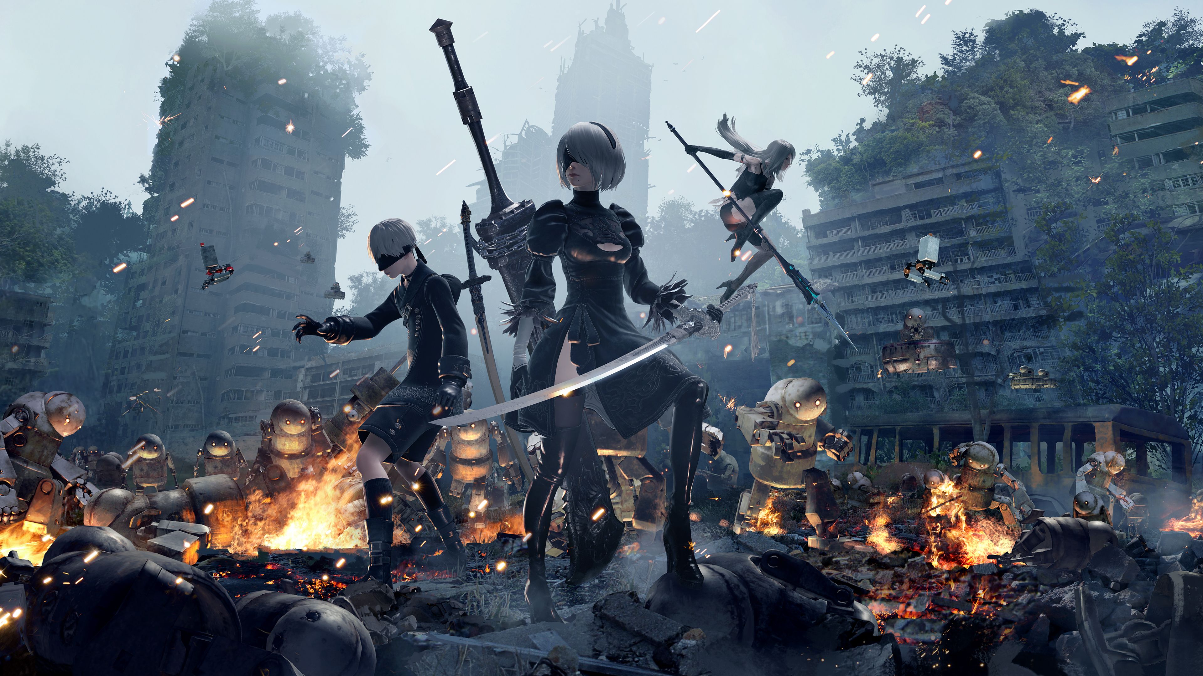 Detail Wallpaper Nier Automata Nomer 9