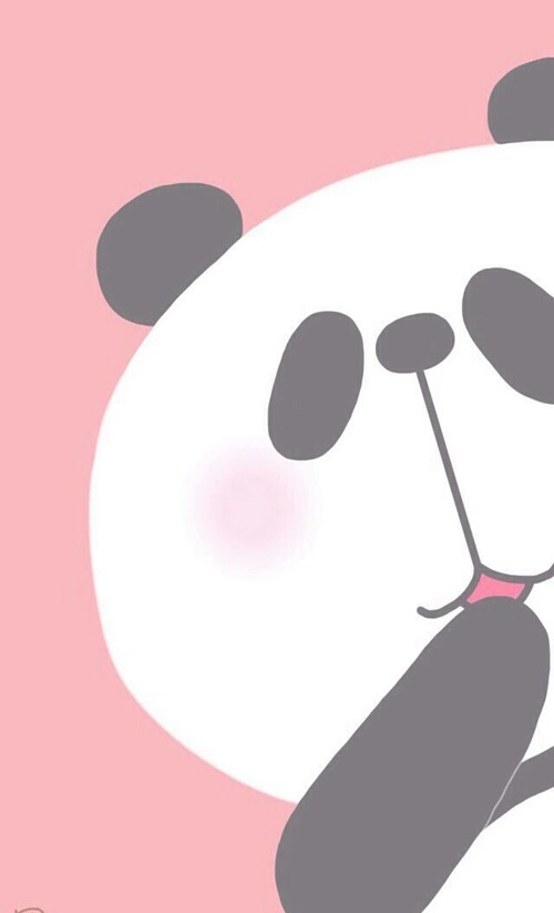 Detail Wallpaper Panda Pink Nomer 21