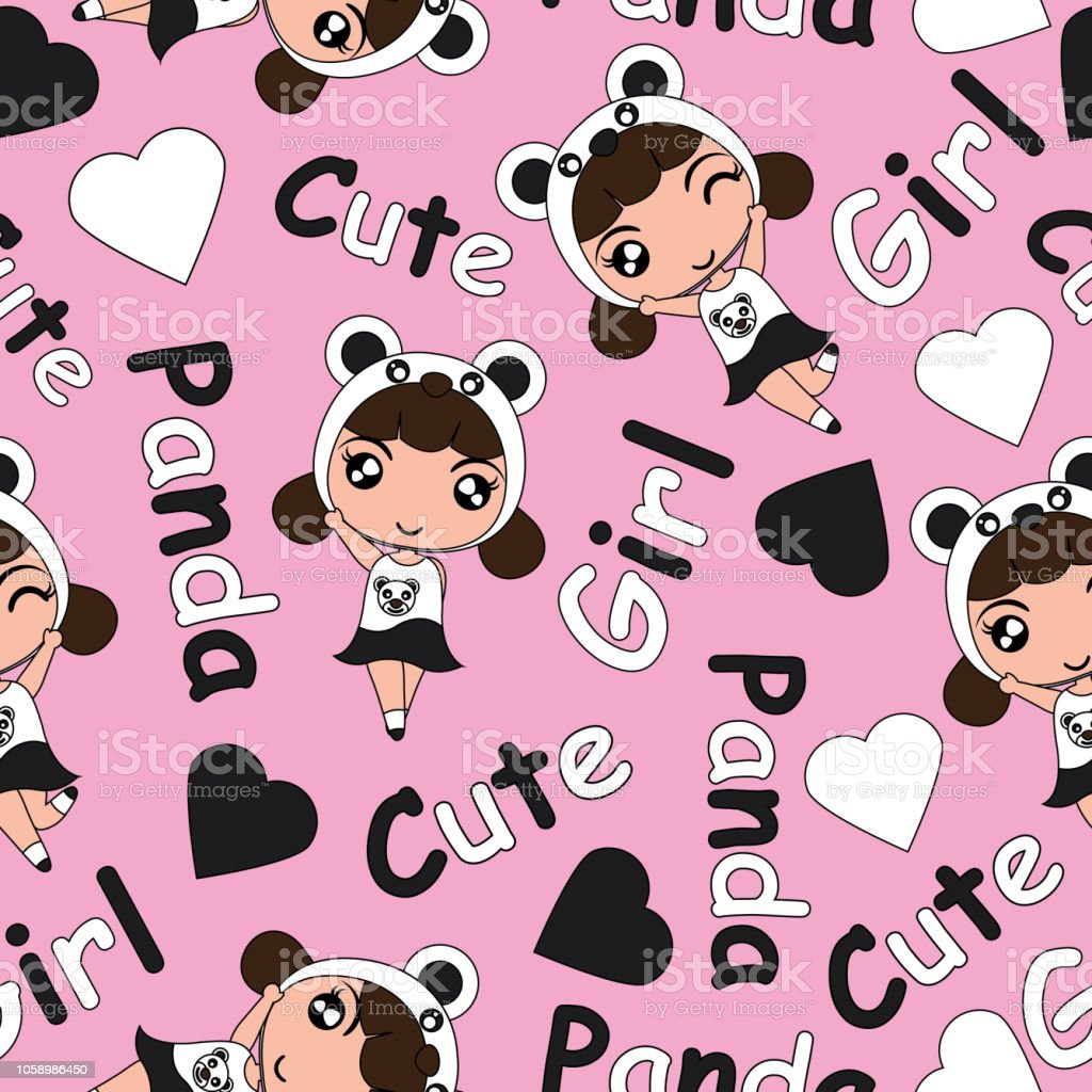 Detail Wallpaper Panda Pink Nomer 22