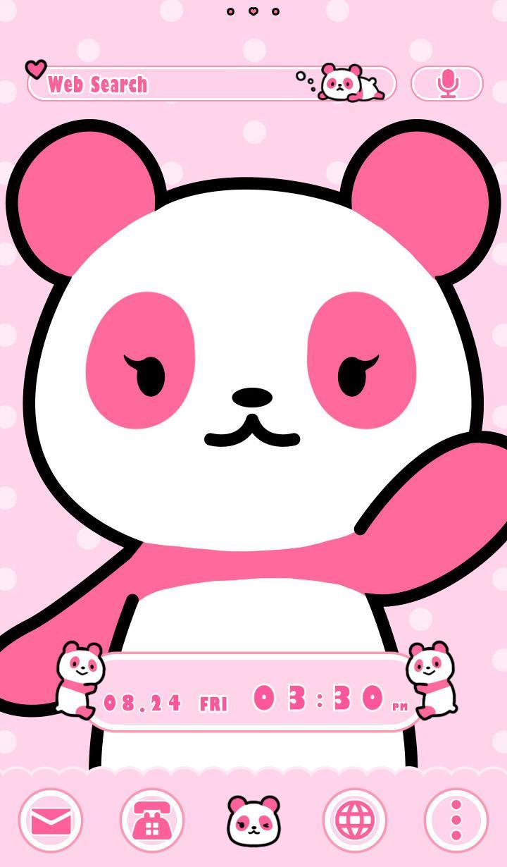 Detail Wallpaper Panda Pink Nomer 25