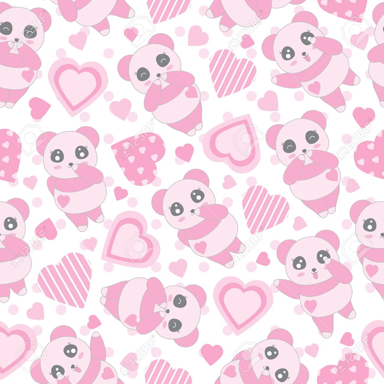 Detail Wallpaper Panda Pink Nomer 35