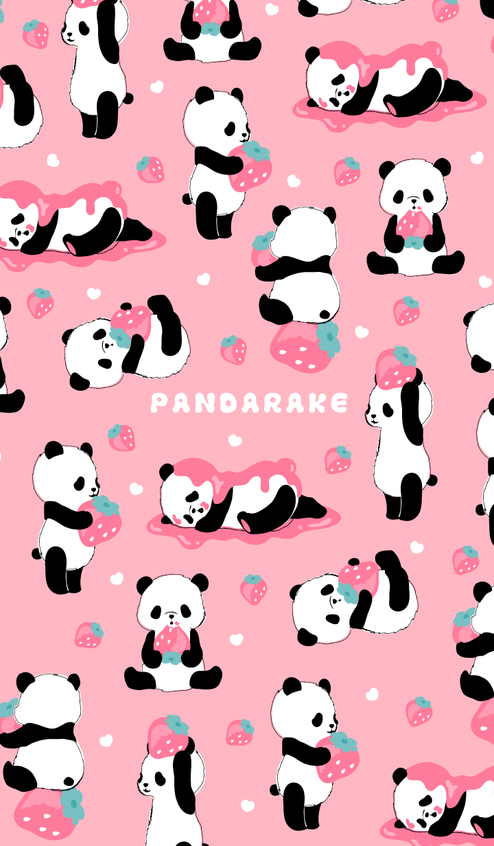 Detail Wallpaper Panda Pink Nomer 42