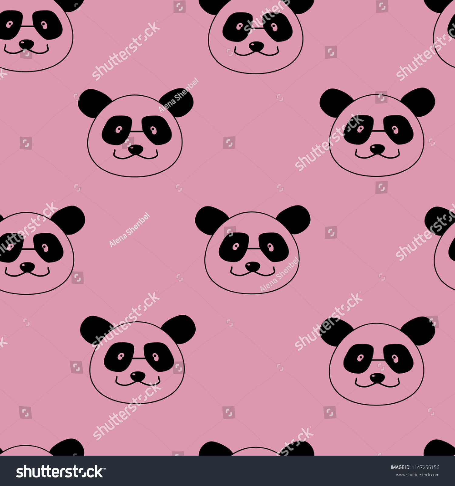 Detail Wallpaper Panda Pink Nomer 46