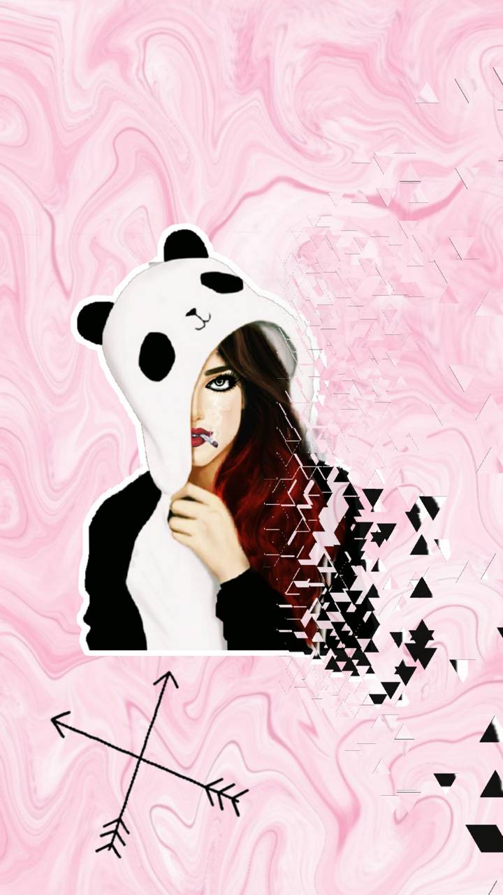 Detail Wallpaper Panda Pink Nomer 56