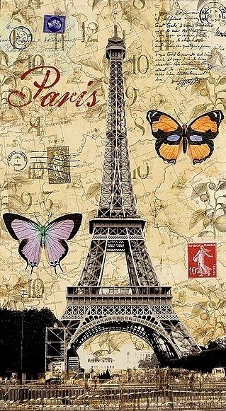 Detail Wallpaper Paris Vintage Nomer 31