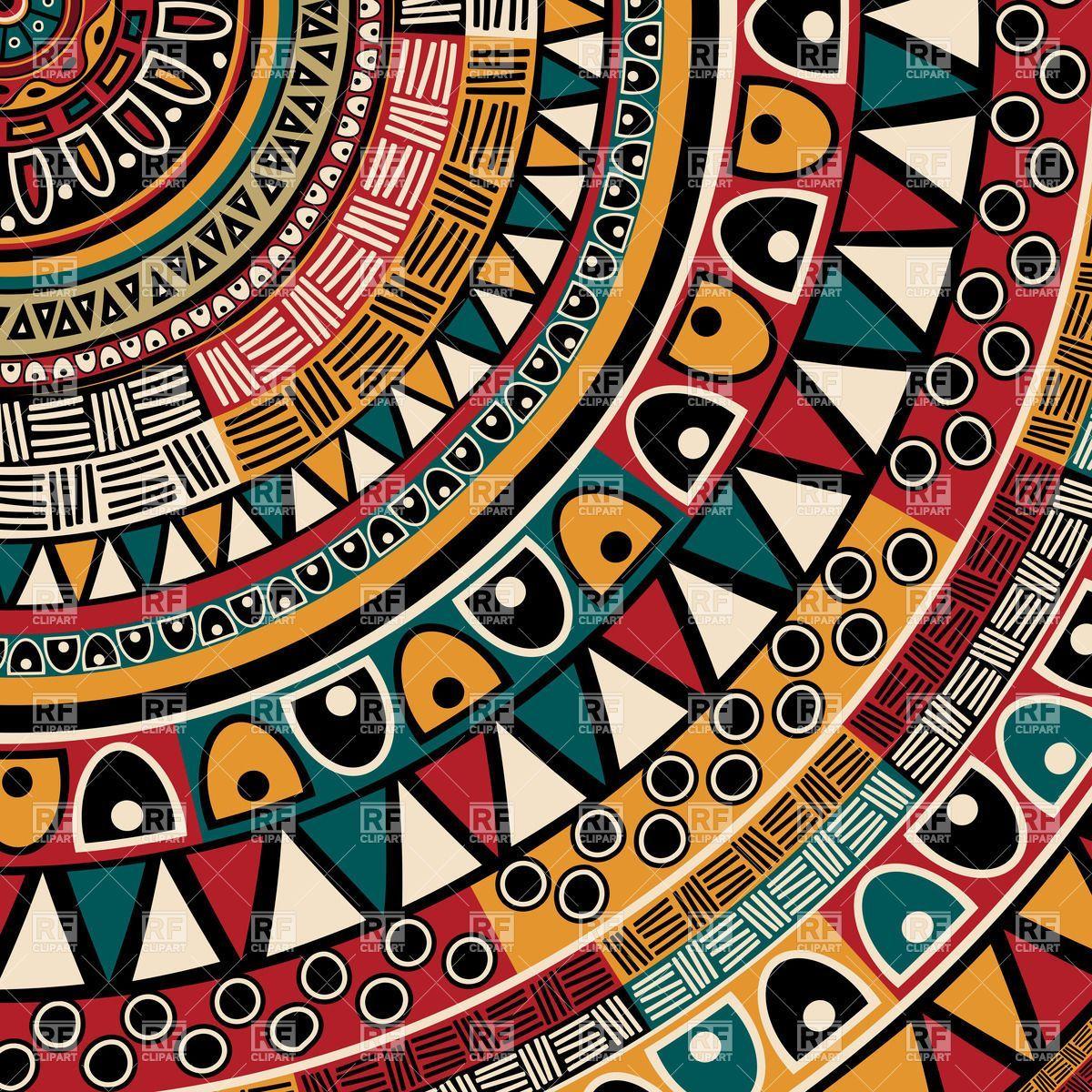 Detail Wallpaper Pattern Tribal Nomer 3