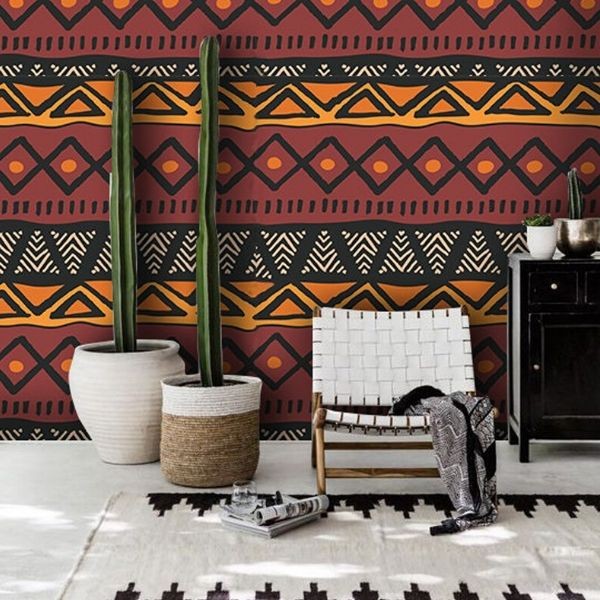 Detail Wallpaper Pattern Tribal Nomer 22