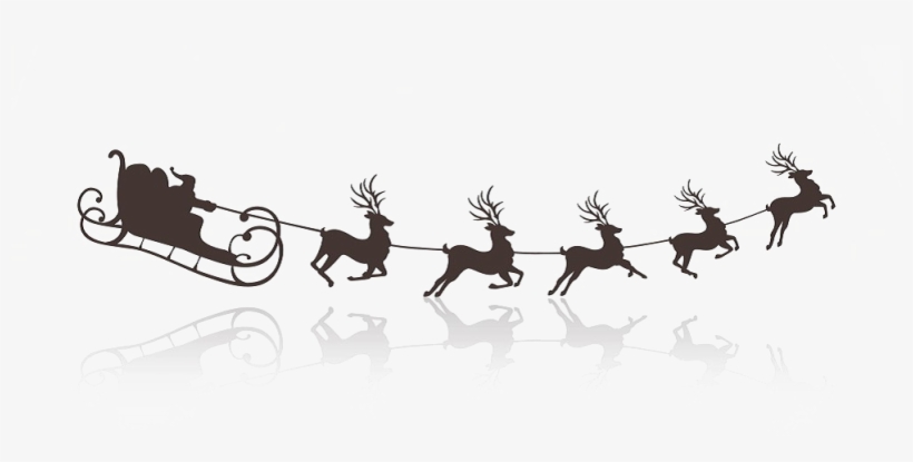 Detail Santa On Sleigh Png Nomer 3