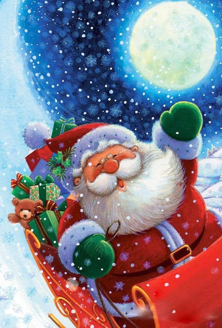 Detail Santa Pictures To Download Nomer 52