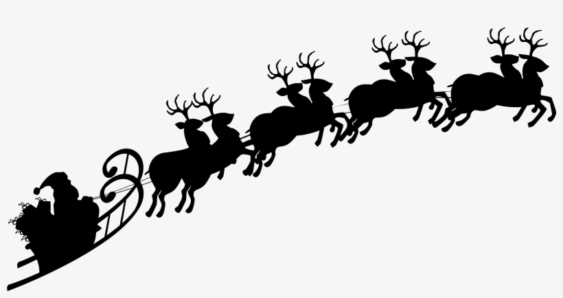 Detail Santa Reindeer Png Nomer 13