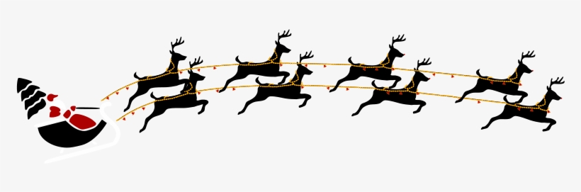 Detail Santa Reindeer Png Nomer 16