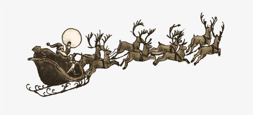 Detail Santa Reindeer Png Nomer 44