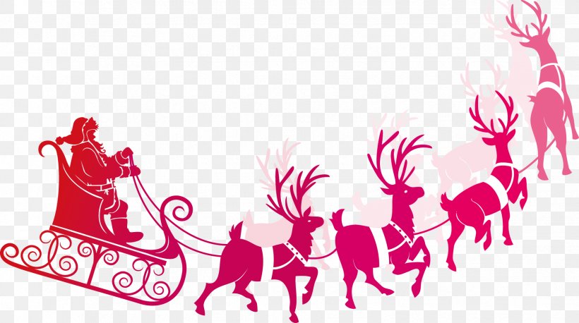 Detail Santa Reindeer Png Nomer 54