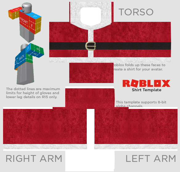 Detail Santa Shirt Roblox Nomer 9