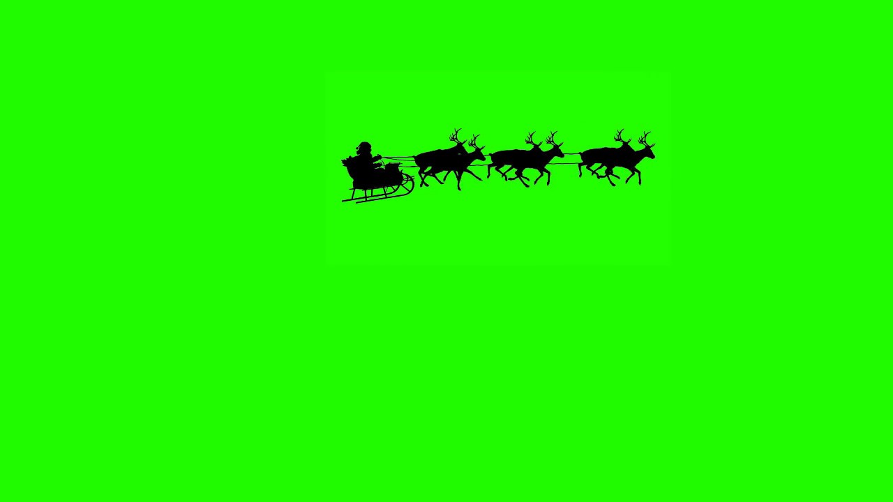 Detail Santa Sleigh Green Screen Nomer 13