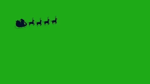 Detail Santa Sleigh Green Screen Nomer 14