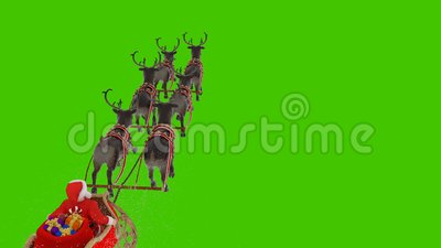 Detail Santa Sleigh Green Screen Nomer 24