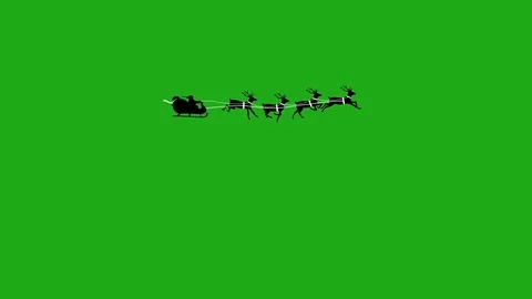 Detail Santa Sleigh Green Screen Nomer 25