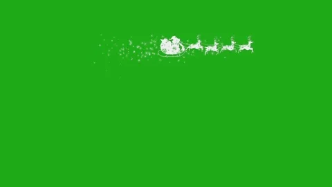 Detail Santa Sleigh Green Screen Nomer 45