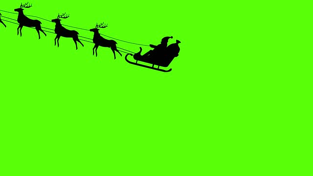 Detail Santa Sleigh Green Screen Nomer 49