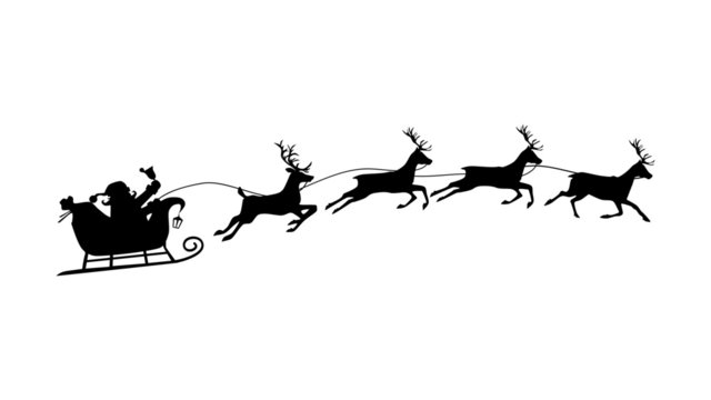 Detail Santa Sleigh Images Nomer 20