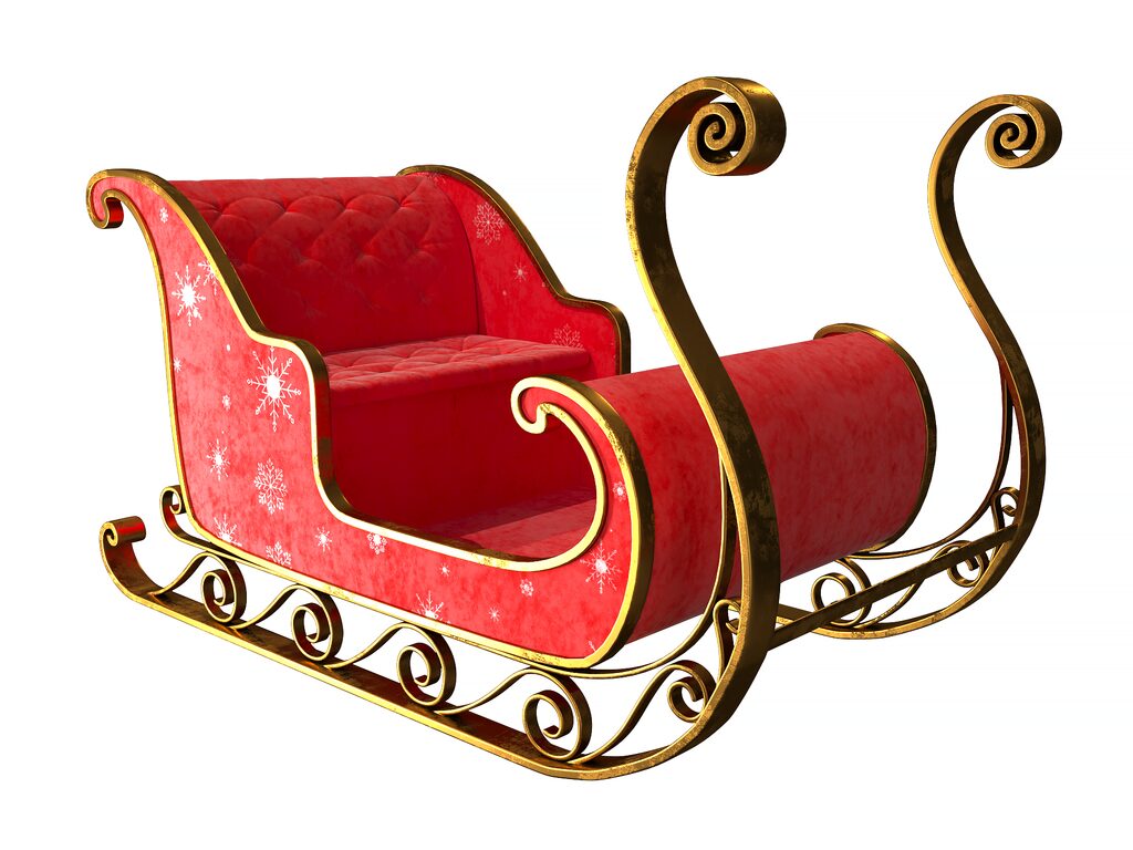 Detail Santa Sleigh Images Nomer 28