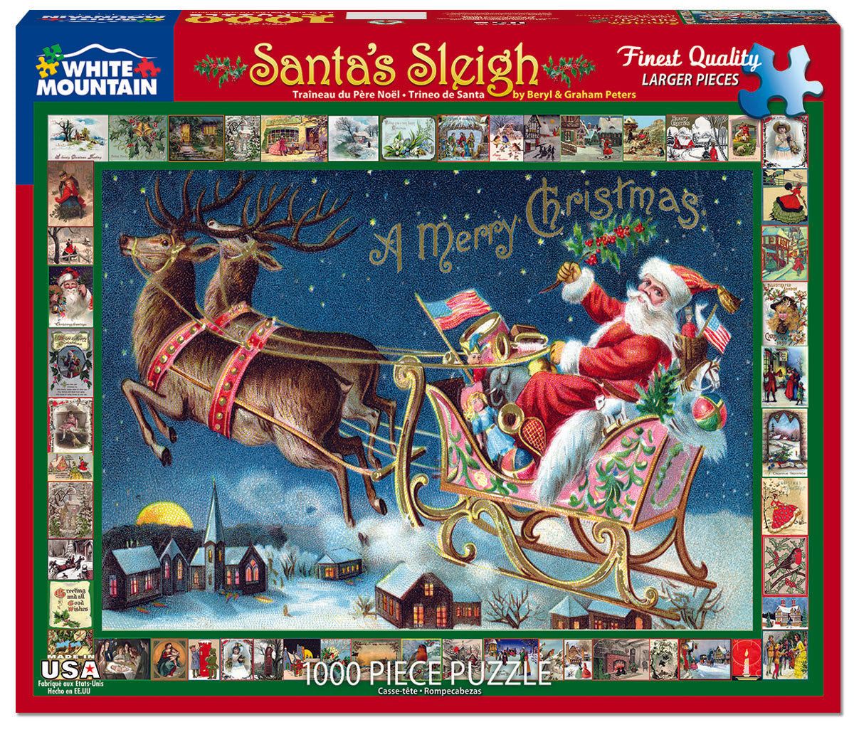 Detail Santa Sleigh Images Nomer 37