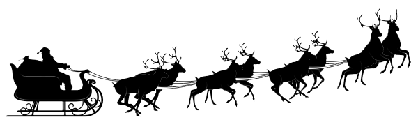 Detail Santa Sleigh Transparent Nomer 13