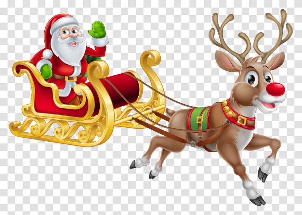 Detail Santa Sleigh Transparent Nomer 35