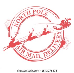 Santa Stamp Clipart - KibrisPDR