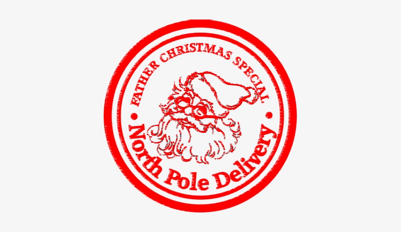 Detail Santa Stamp Clipart Nomer 20