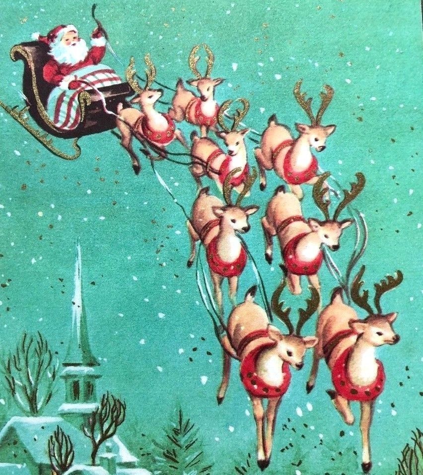 Detail Santas 8 Reindeers Nomer 6