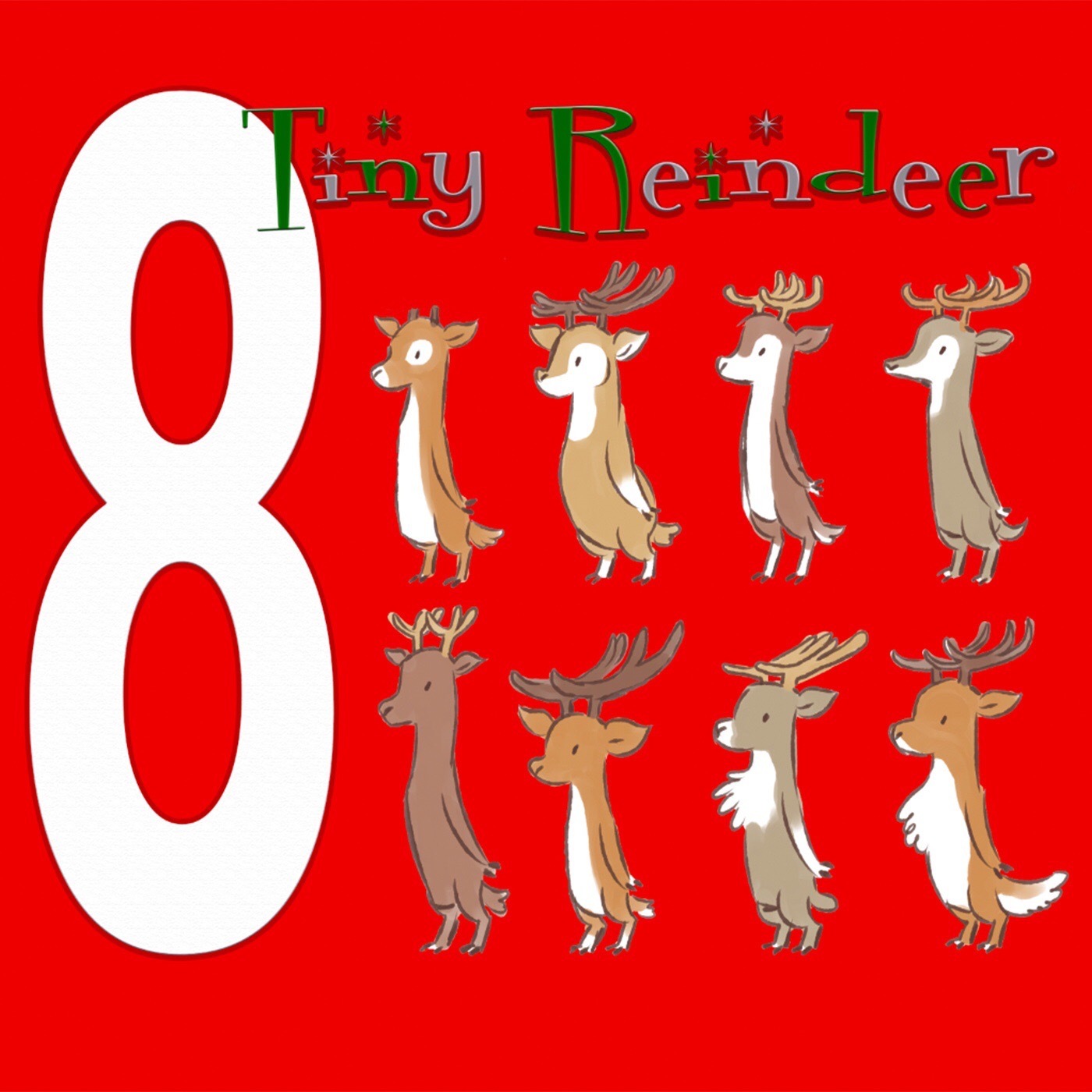 Detail Santas 8 Reindeers Nomer 57